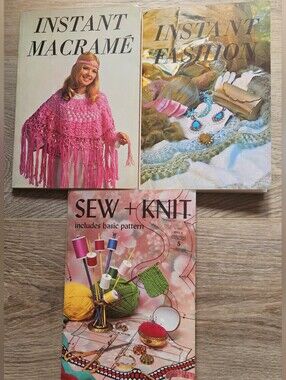 Vintage Craft Booklets | Lot Of 3 | 1970's
